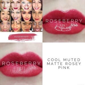 Senegence Roseberry Cool Muted Matte Lipsense